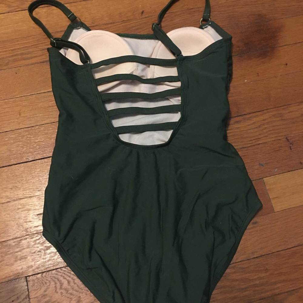 Green Bathing suit